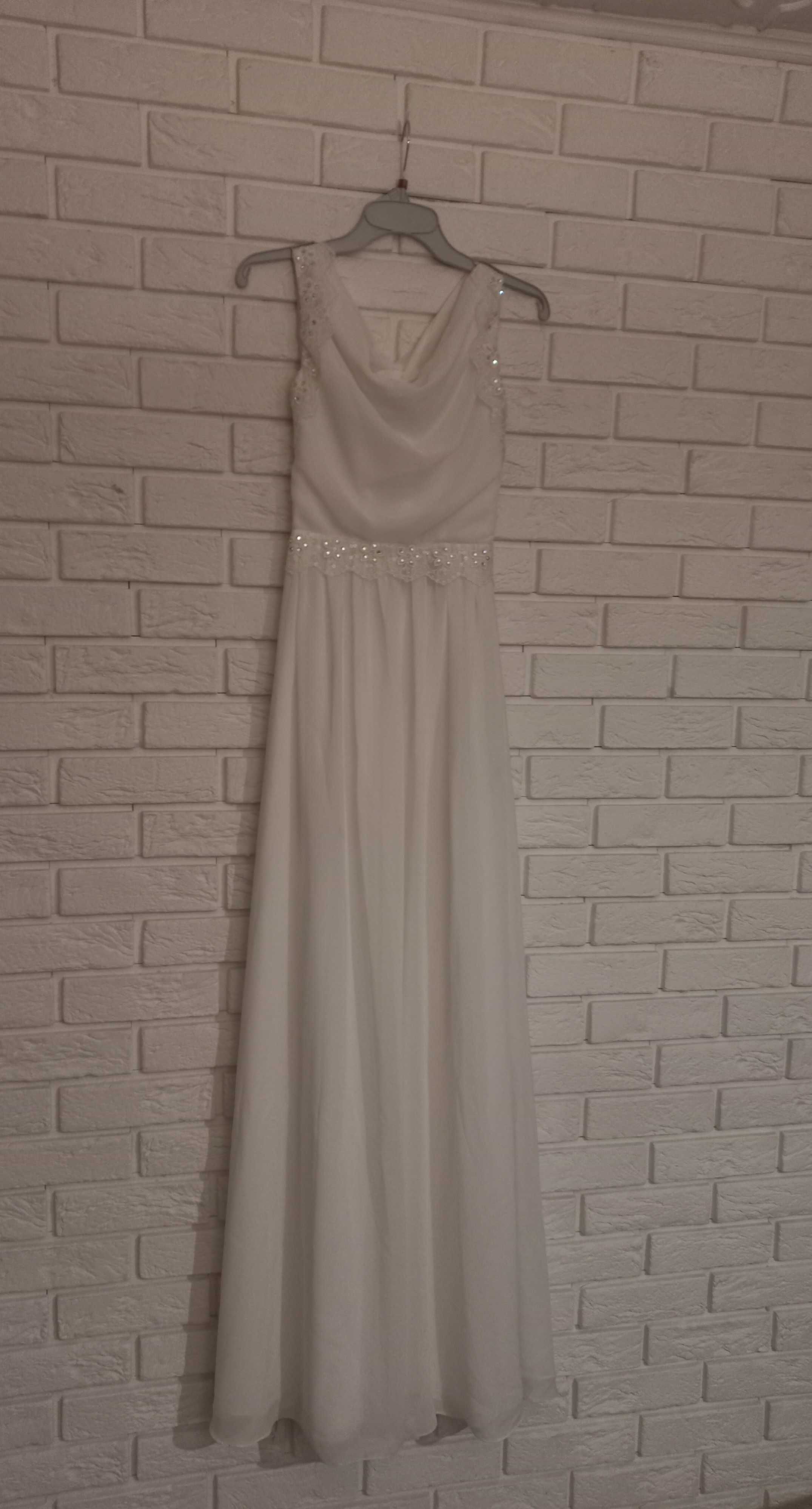 Biała suknia rozmiar 34
