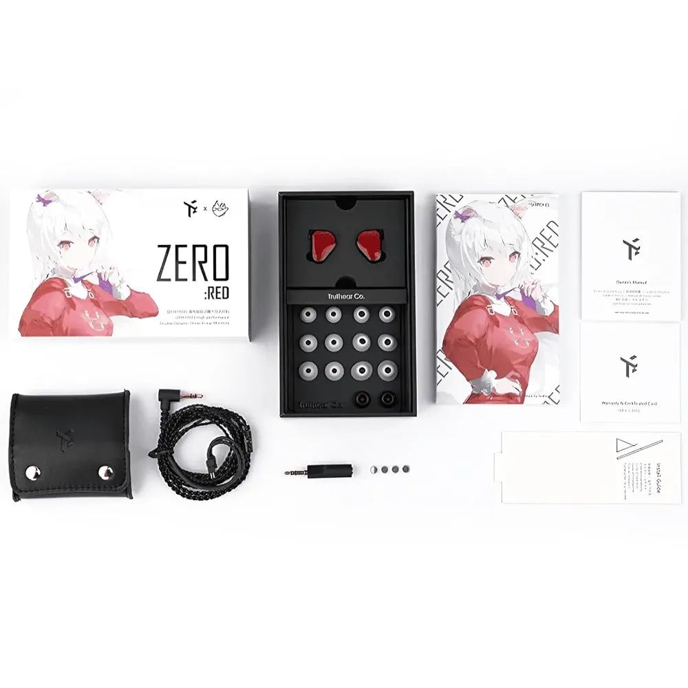 Słuchawki przewodowe Truthear zero Red
