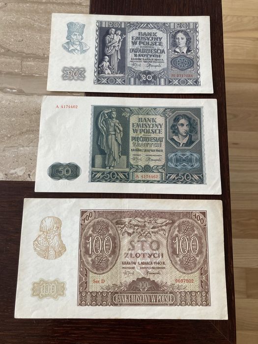 Banknoty polskie „Okupacja niemiecka”