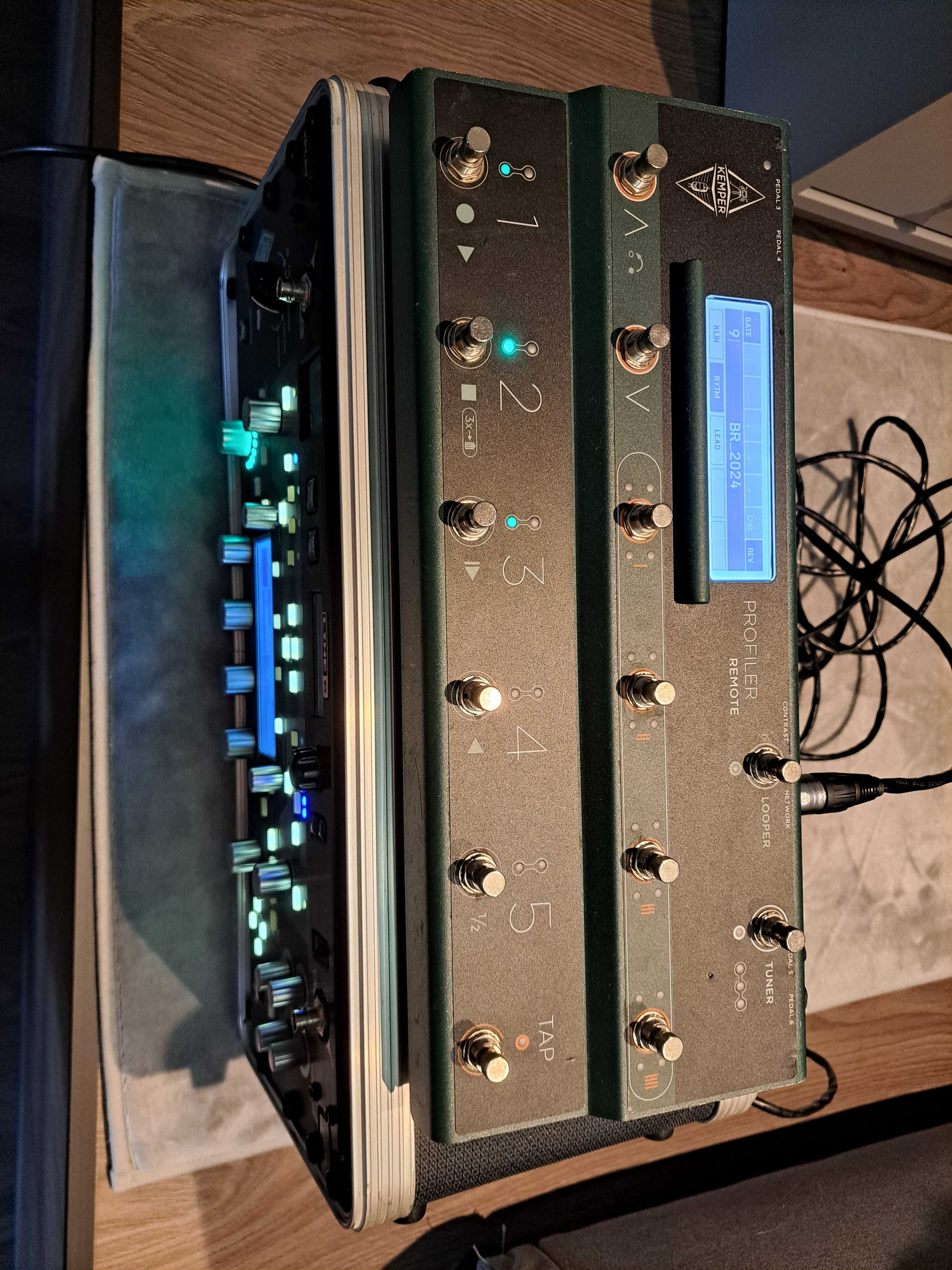 Kemper Profiler Power Rack (z końcówką mocy) + Profiler Remote+ Case4U