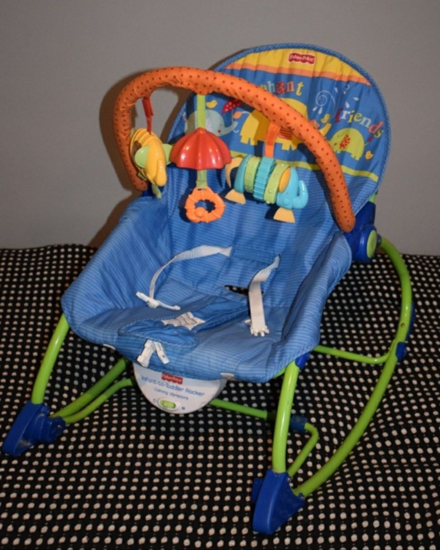 Lezaczek Bujaczek Fisher Price do 18 kg