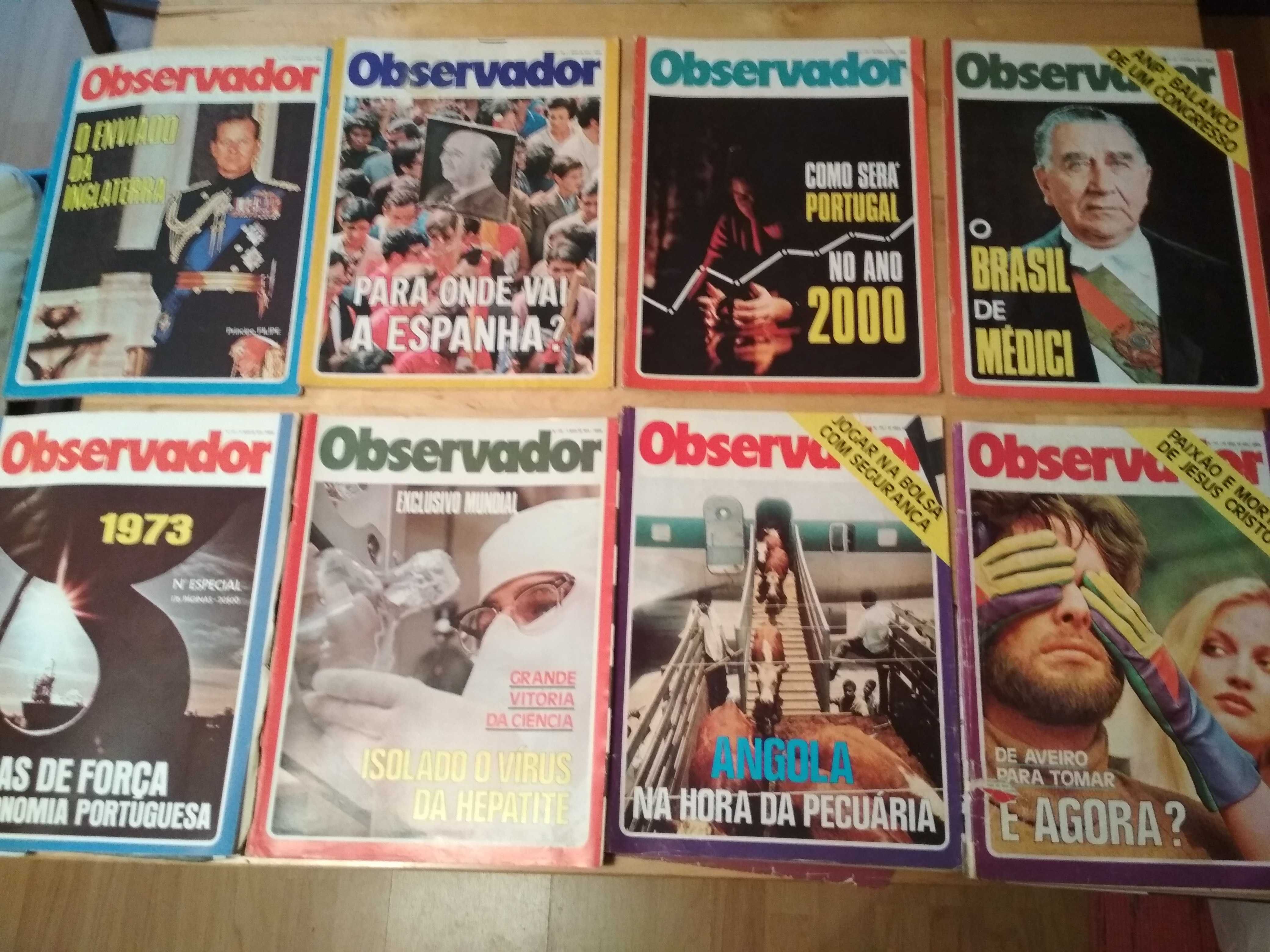 30 revistas O observador, anos 70