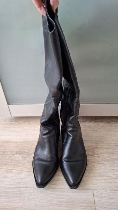 Кожані козачки жіночі