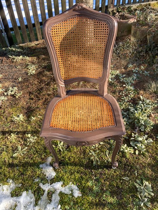 Krzesło w stylu ludwikowskim