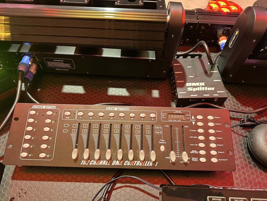 Sistema de Som e Iluminação Profissional Completo