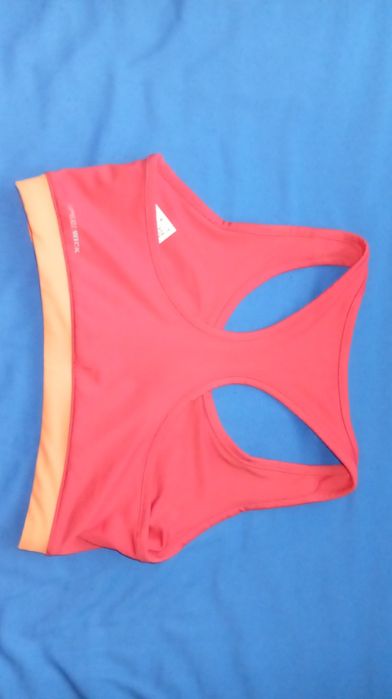 Top Reebok SpeedWick (M) vermelho e laranja.