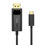 Kabel Usb-C Do Displayport Choetech 4K 1.8M Czarny