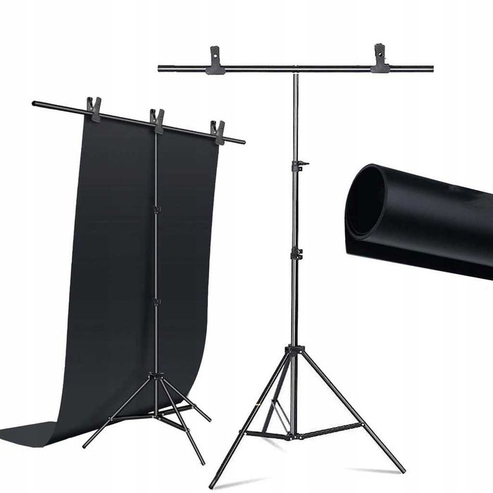 Statyw fotograficzny do tła, ścianka  max 180cm