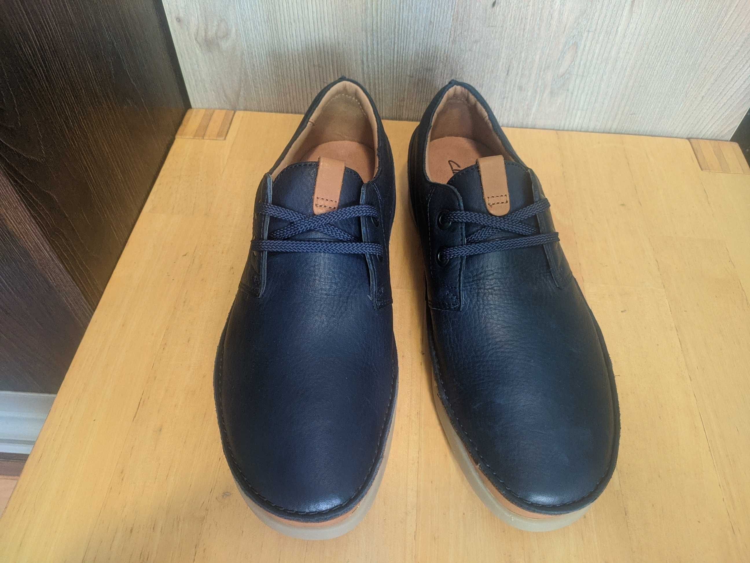 Clarks - кожаные кроссовки туфли
