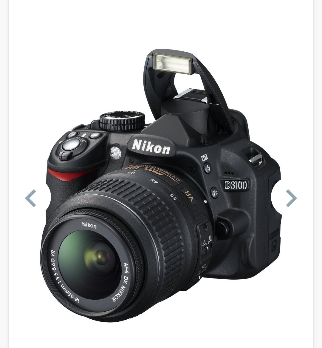 Продам Дзеркальний фотоапарат Nikon D3100