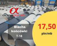 Blacha trapezowa T18, 2 gatunek, blachy trapezowe TANIO od ręki