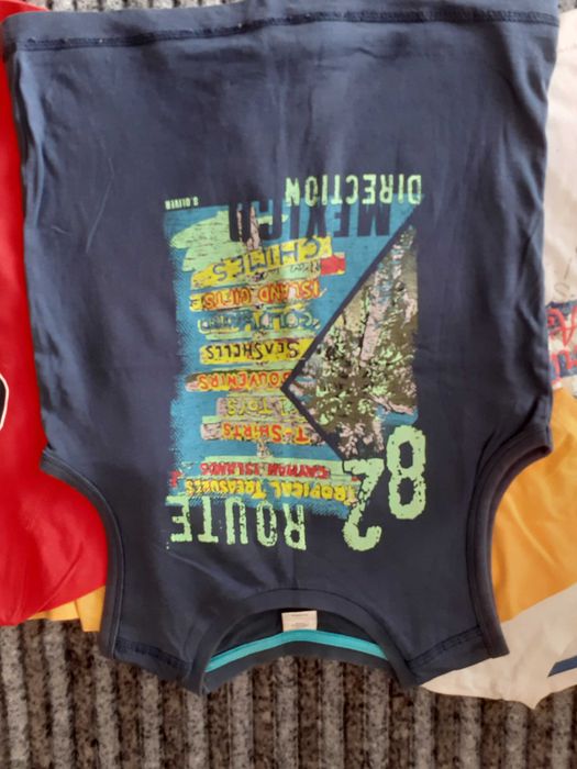 Футболки Mothercare и s.Oliver р.116-122