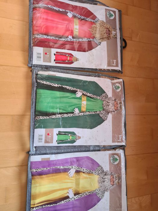 Strój przebranie trzech króli Kacper Melchior Baltazar