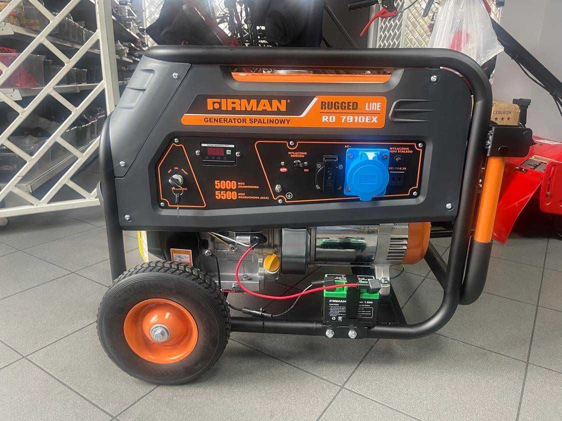 Agregat prądotwórczy, generator GRASS FIRMAN RD7910EX wysyłka GRATIS