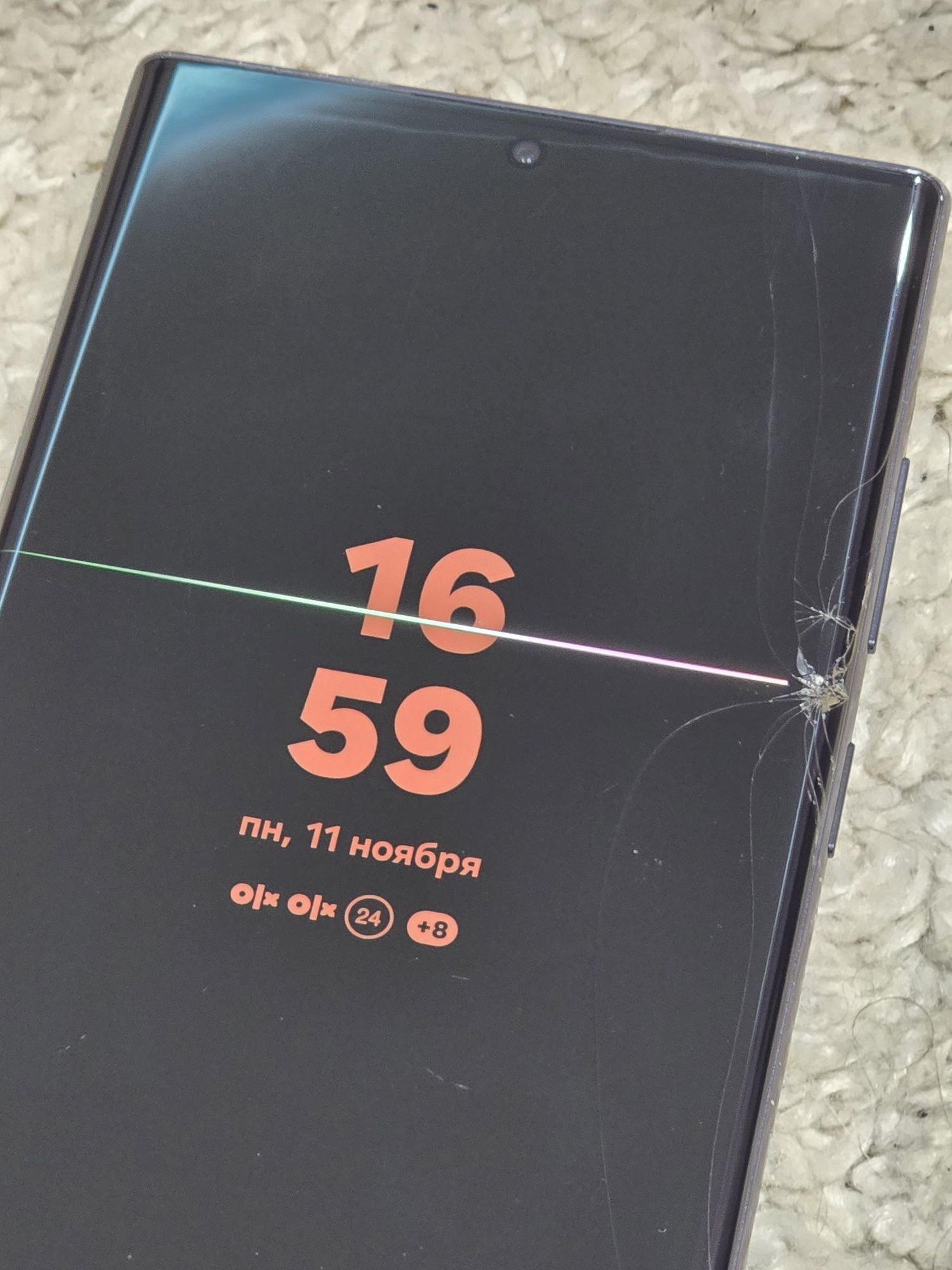 Samsung S24 Ultra экран дисплей модуль