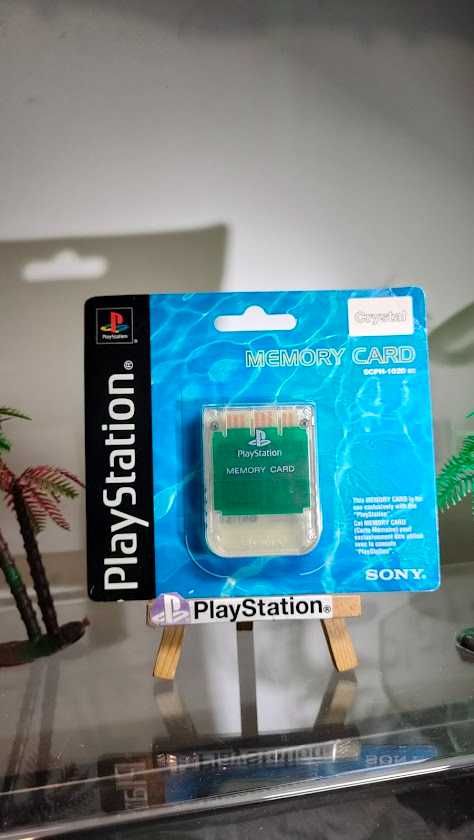 Karta pamięci do Playstation 1 ps1 Crystal SCPH-1020EC Memory Card
