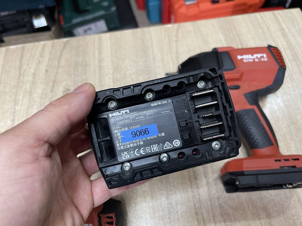 Hilti SIW 6-22 Nuron / безшітковий гайковерт Хілті