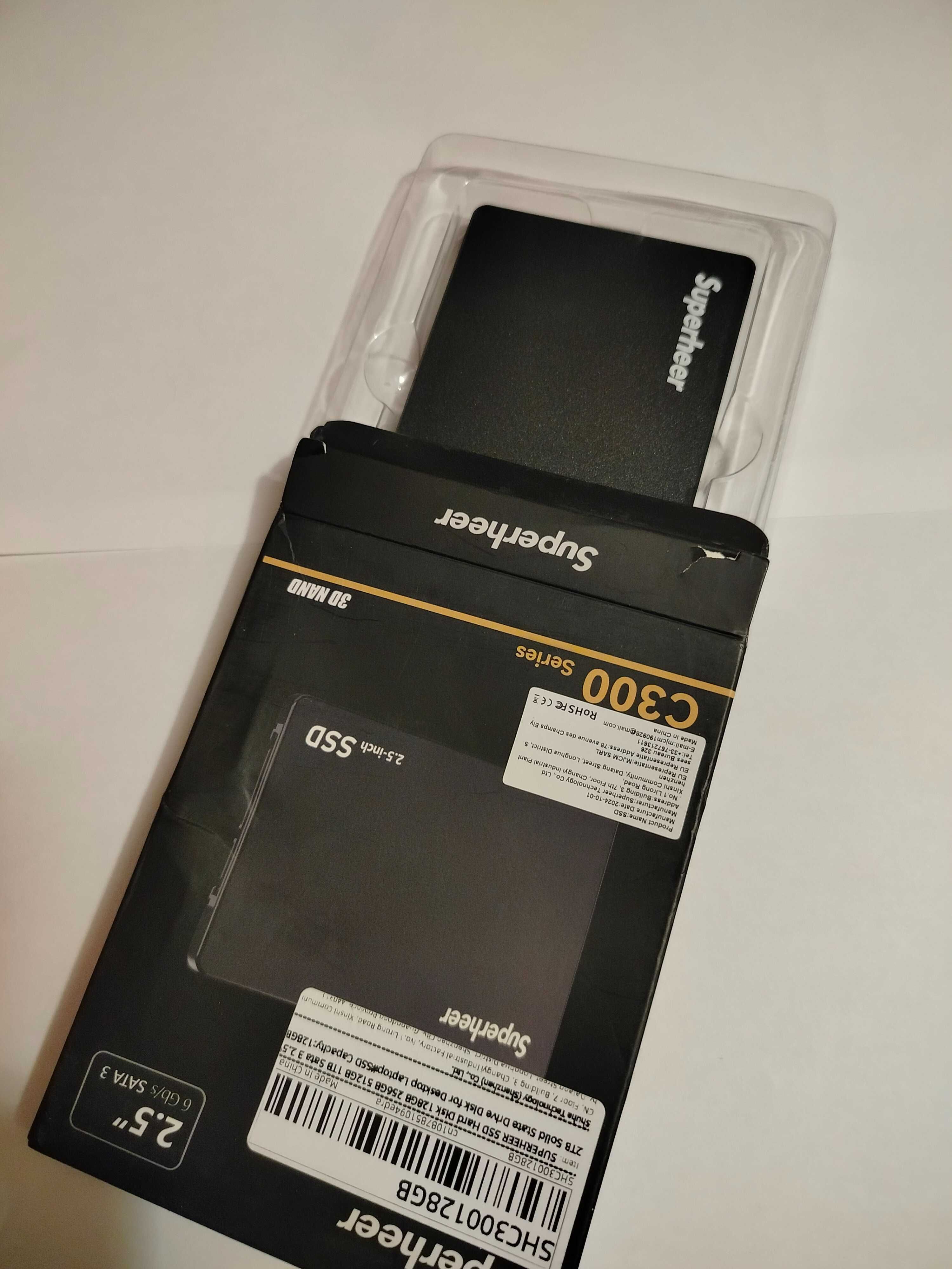 Твердотільний жорсткий диск Superheer C300 SSD 128 GB 2.5 SATAIII