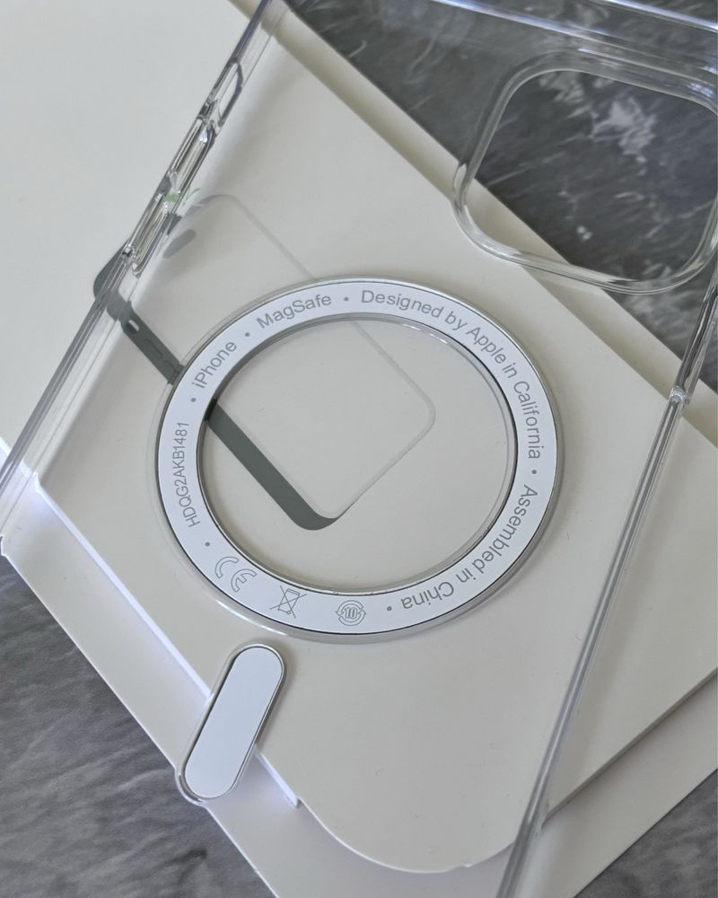 Оригінал oem Чохол Clear Case MagSafe Animation Прозорий чохол