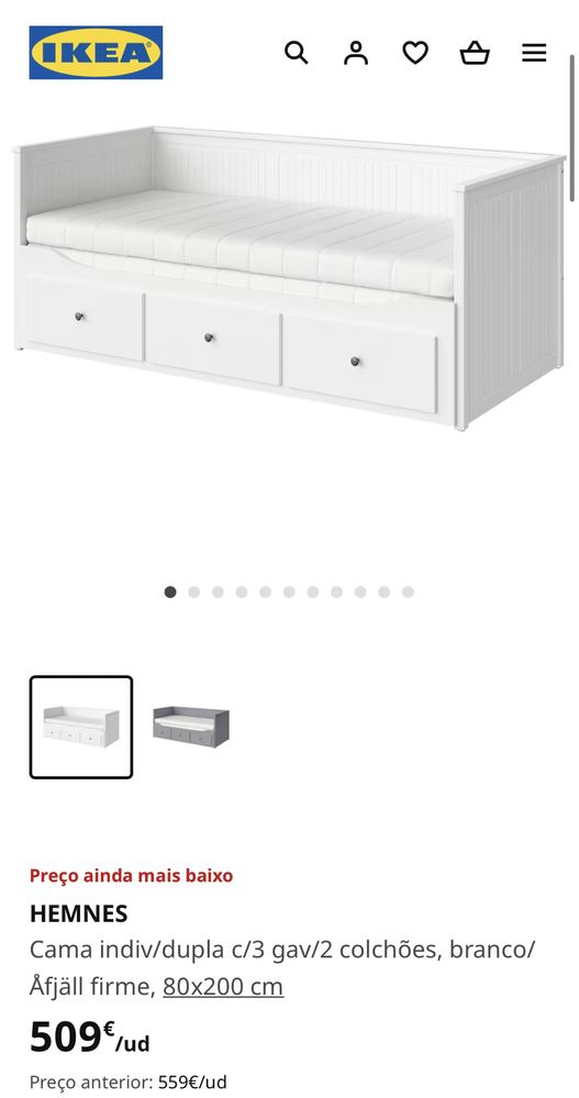 Cama Hemnes Ikea