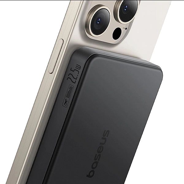 Powerbank Baseus Airpow II 10000mAh Qi2 z MagSafe 22,5W z kablem Baseu