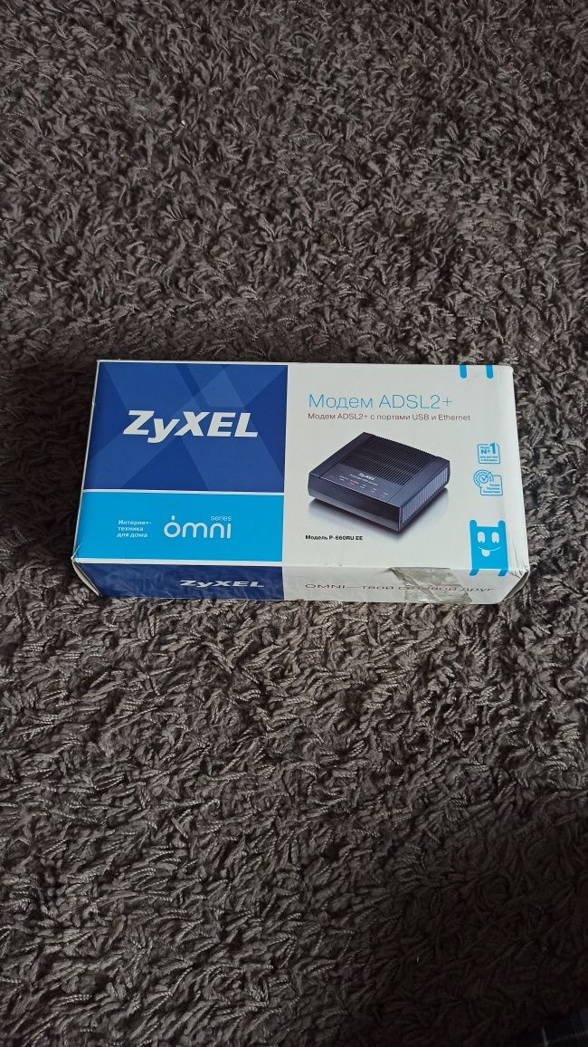 Модем ADSL2+ ZyXEL