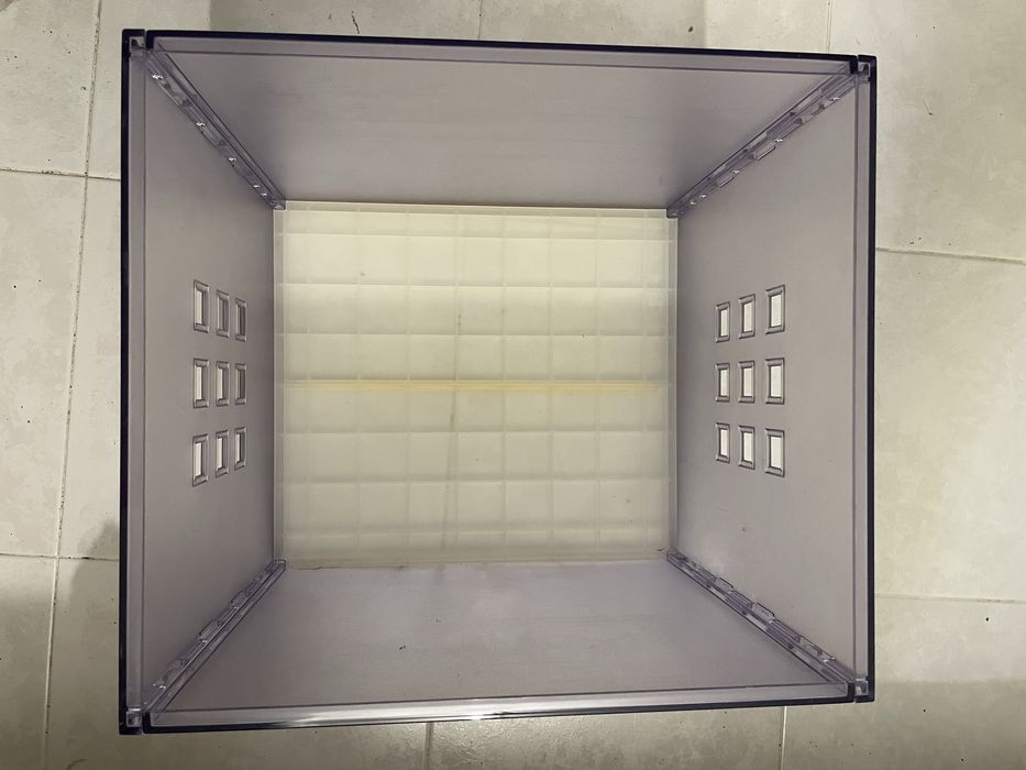 Caixas de arrumação IKEA — Transparentes e empilháveis