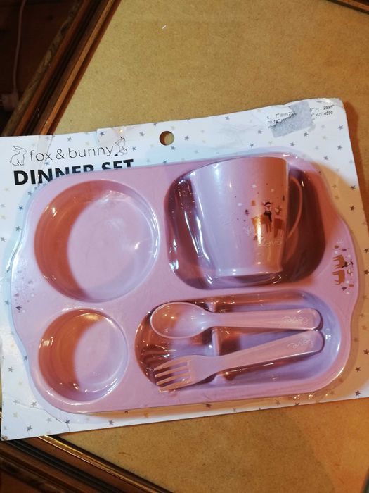 Zestaw naczyń dziecięcych Dinner set
Fox & Bunny