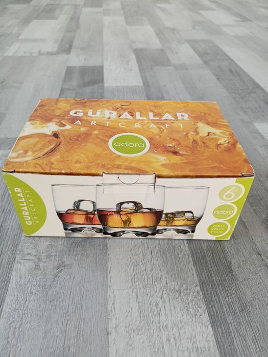 Zestaw szklanek do whisky szklanki szkło