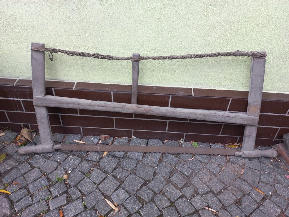 Piła do drewna z okresu między wojenego