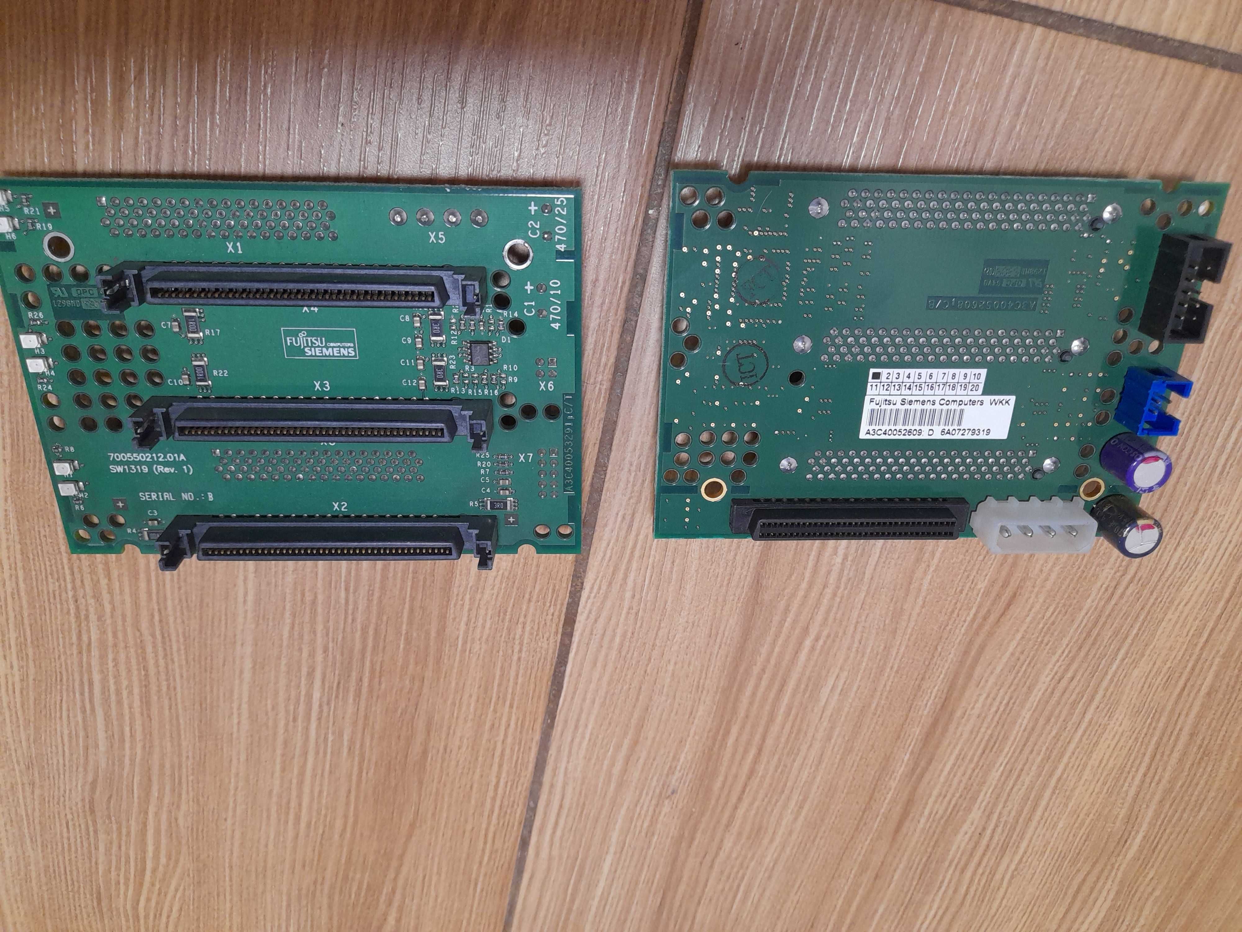 Платы SCSI SAS BackPanel Riser PCI-E x1 to 16x Dell IBM Supermicro