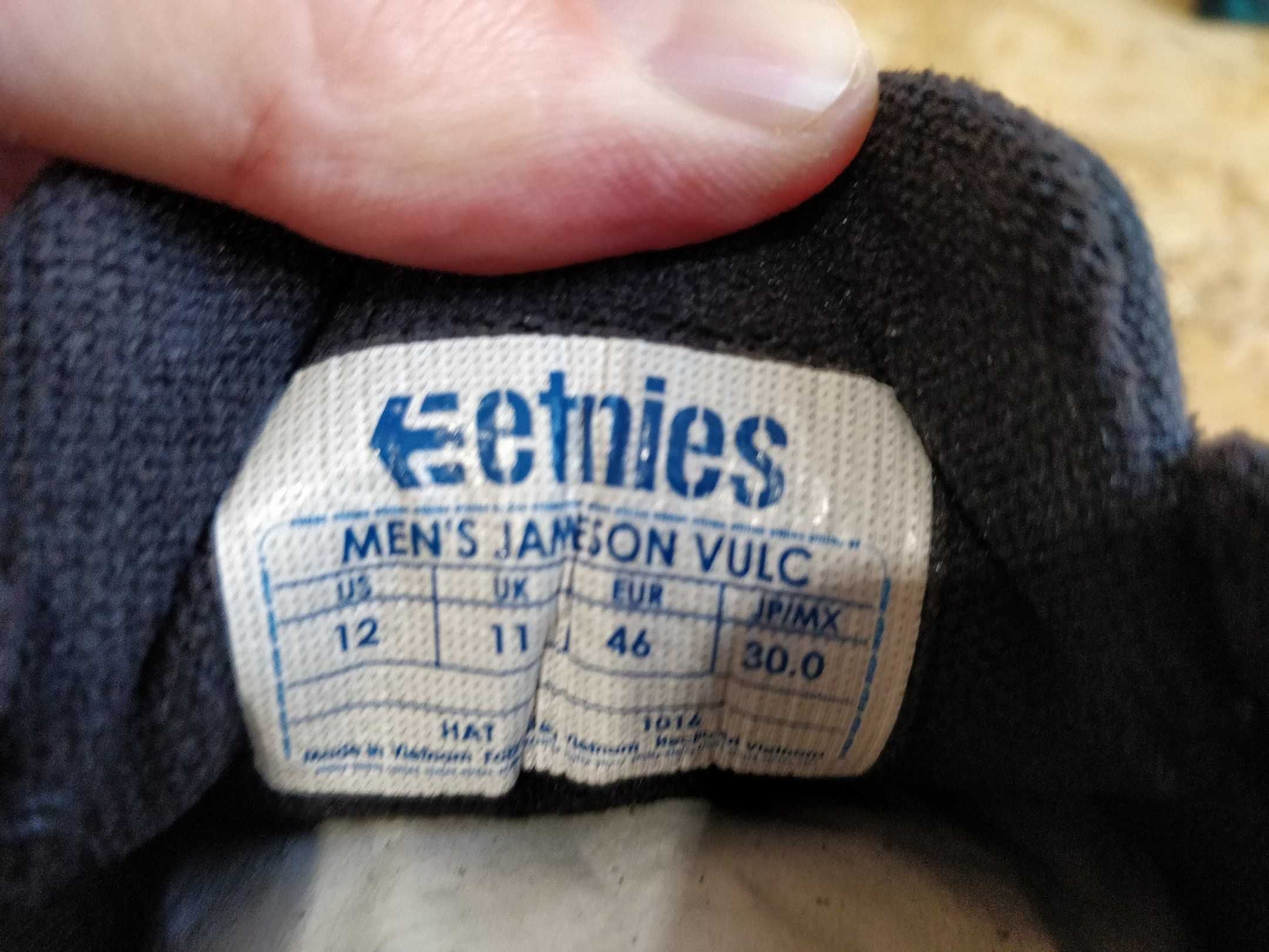 Кроссовки Etnies Jameson Vulc кросівки кеди Нові Оригінал весна літо