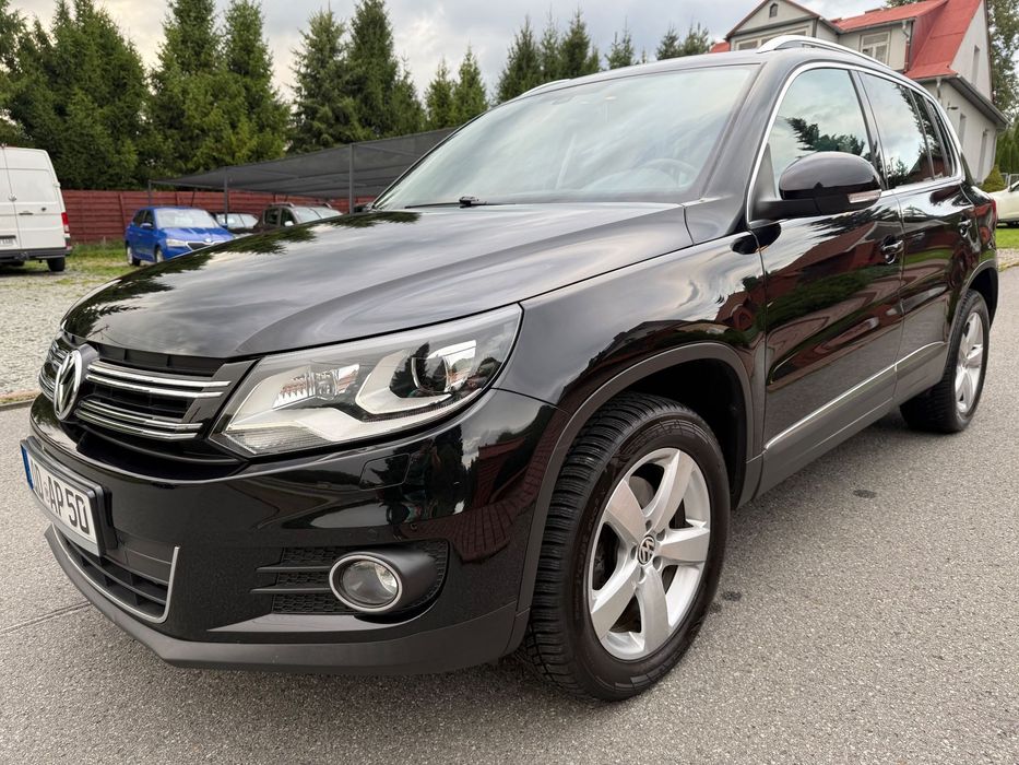 Volkswagen Tiguan 4x4, DSG DQ500, LIFT, serwisowany, niski przebieg,