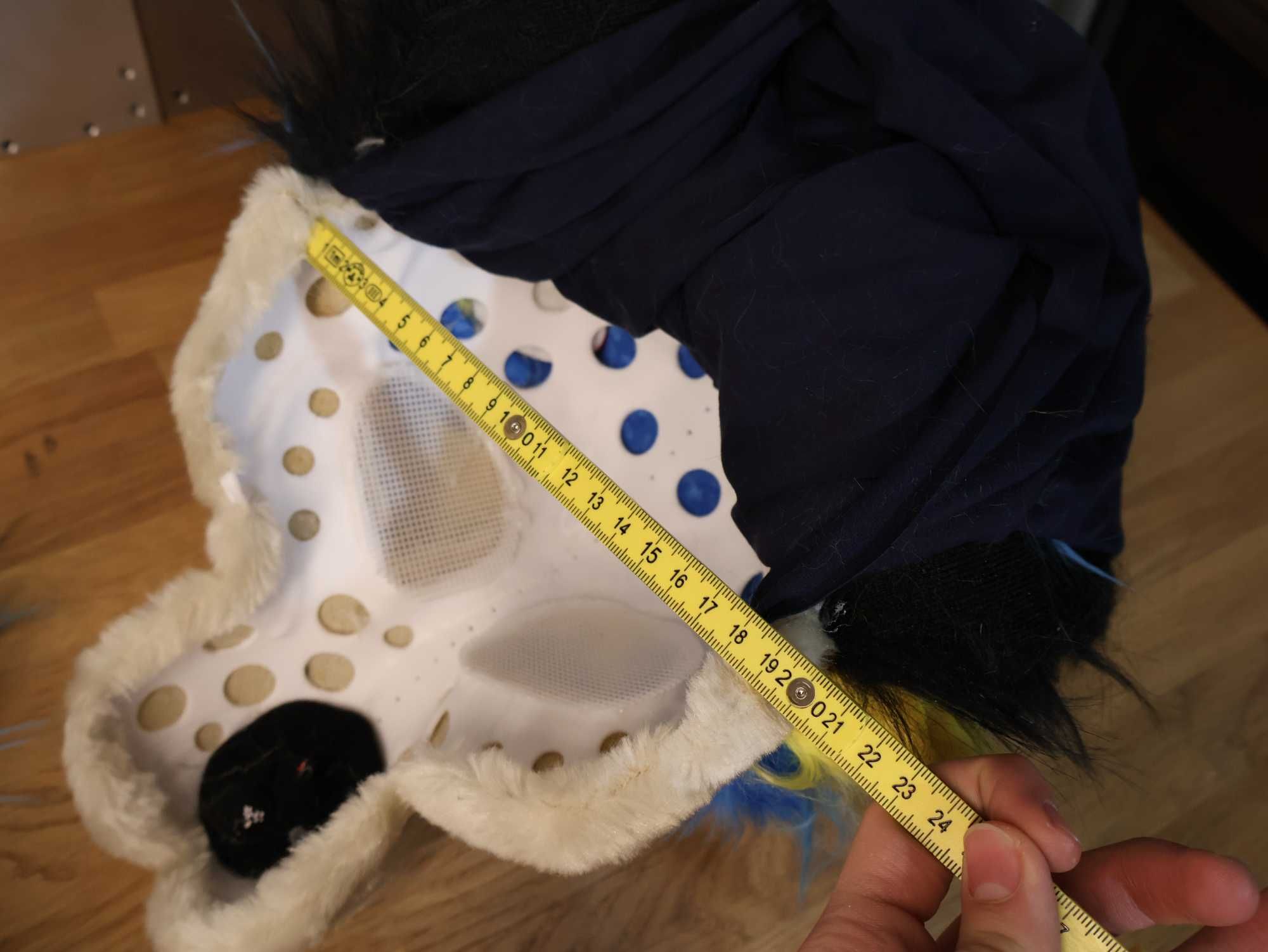 Maska Miś / Diabeł / Szatan Cosplay Fursiut Furry