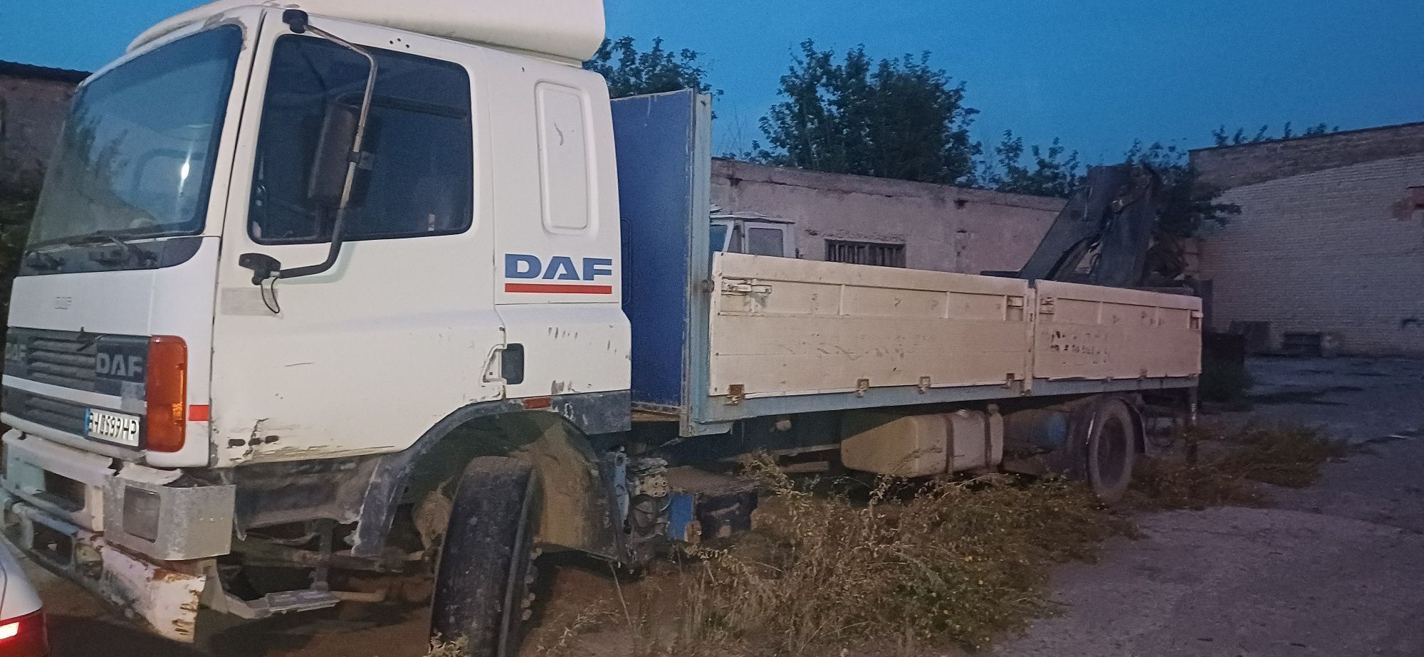 Продам DAFкран манипулятор