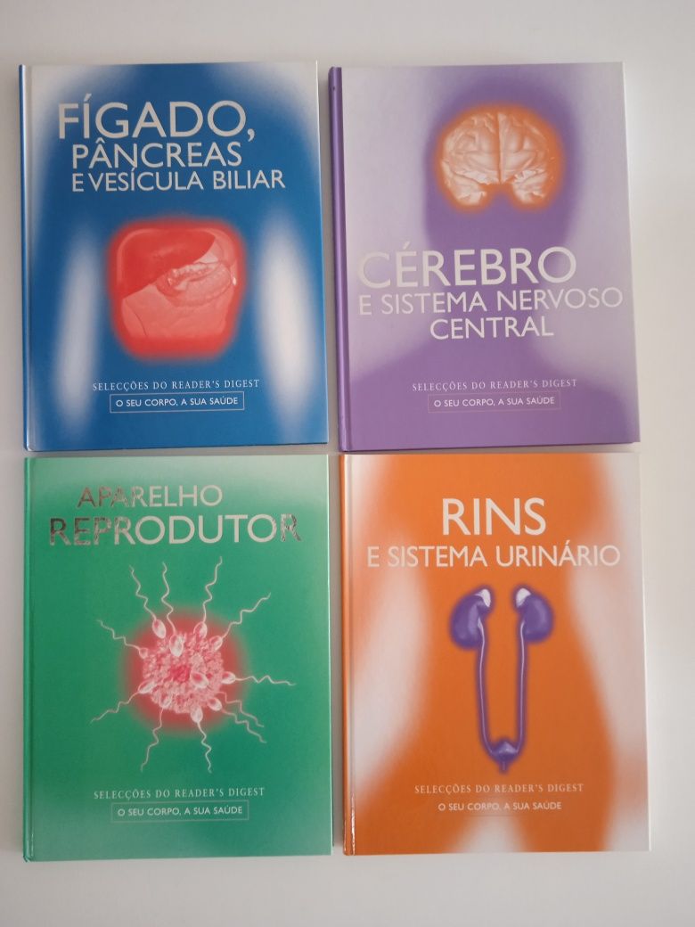 Livros coleção "O seu corpo, a sua saúde"