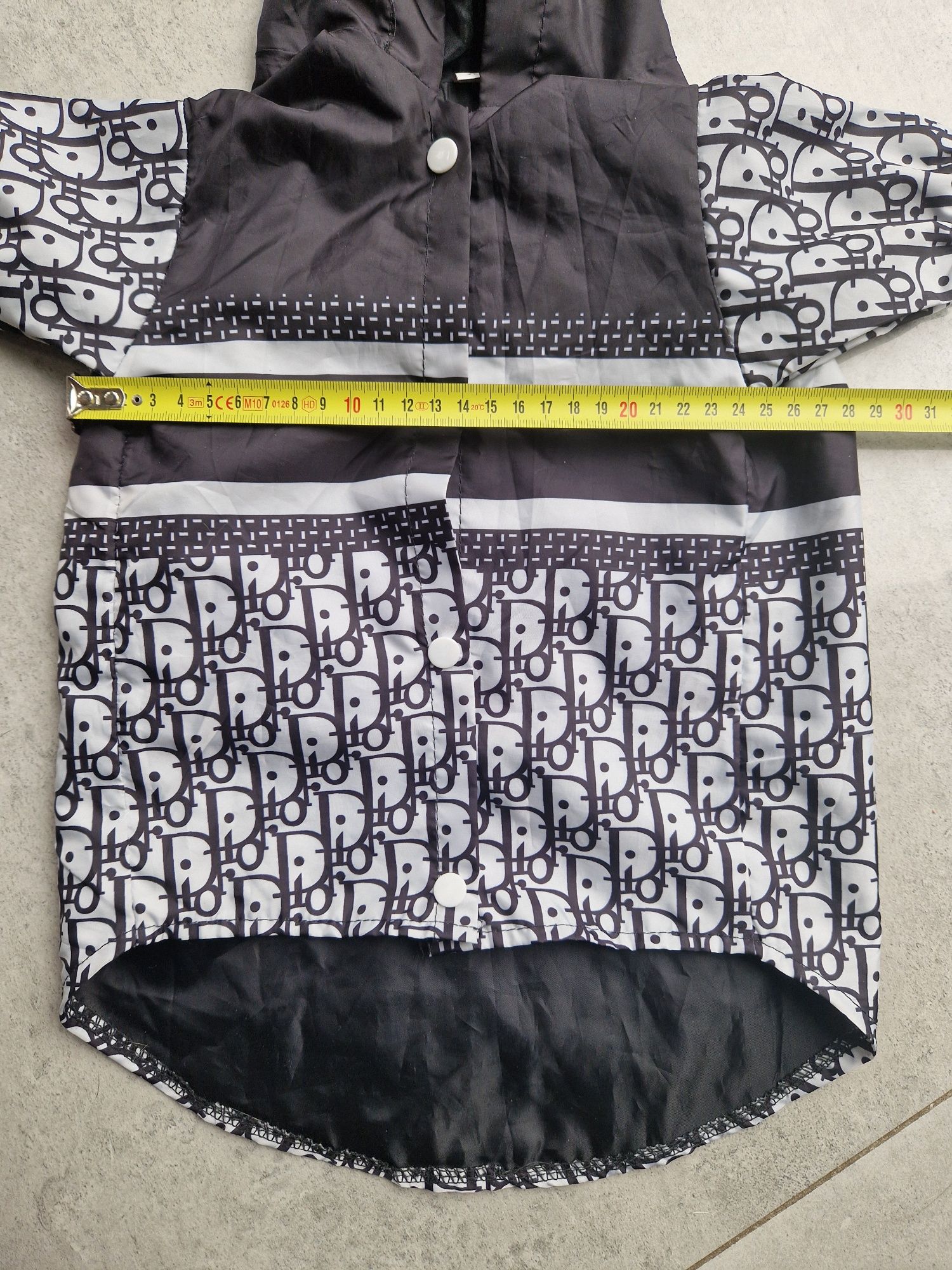 Kurtka przeciwdeszczowa dla psa Dior r. XL ubranko