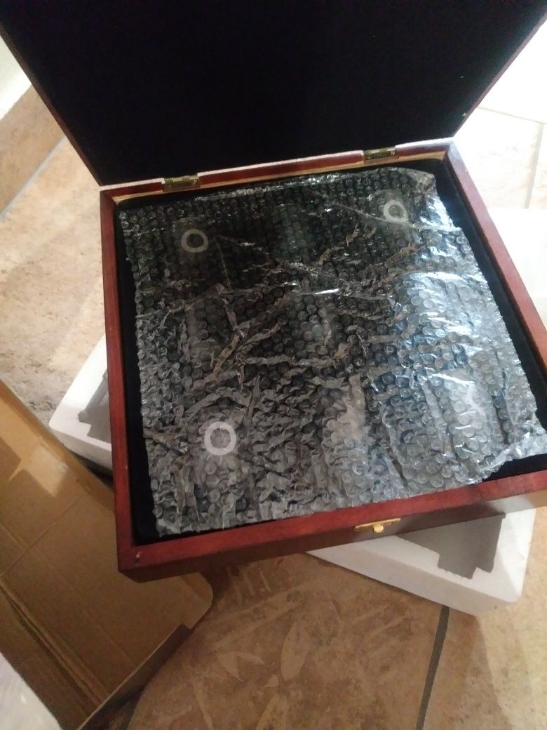 Gra imprezowe kółko i krzyżyk deluxe z drewnianą szkatułą