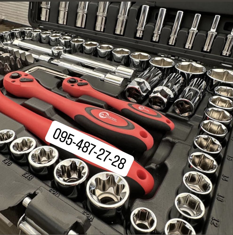 Набір інструментів INTERTOOL ET-7151 – 151 од., для професіоналів