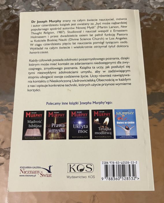 Joseph Murphy Dar intuicji