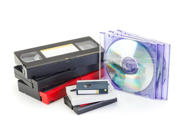 Passagem de Cassetes de Vídeo para Formato Digital - DVD / MP4