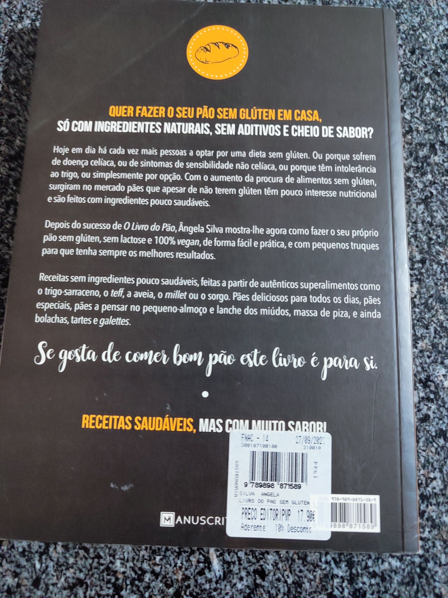 O livro do pão sem glúten
