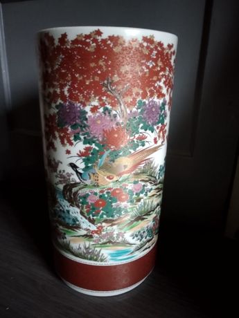 Фарфоровая Японская напольная ваза