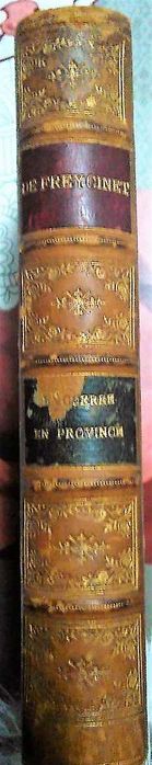 Livro Antigo 1872 Charles de Freycinet Sec. XIX Paris França
