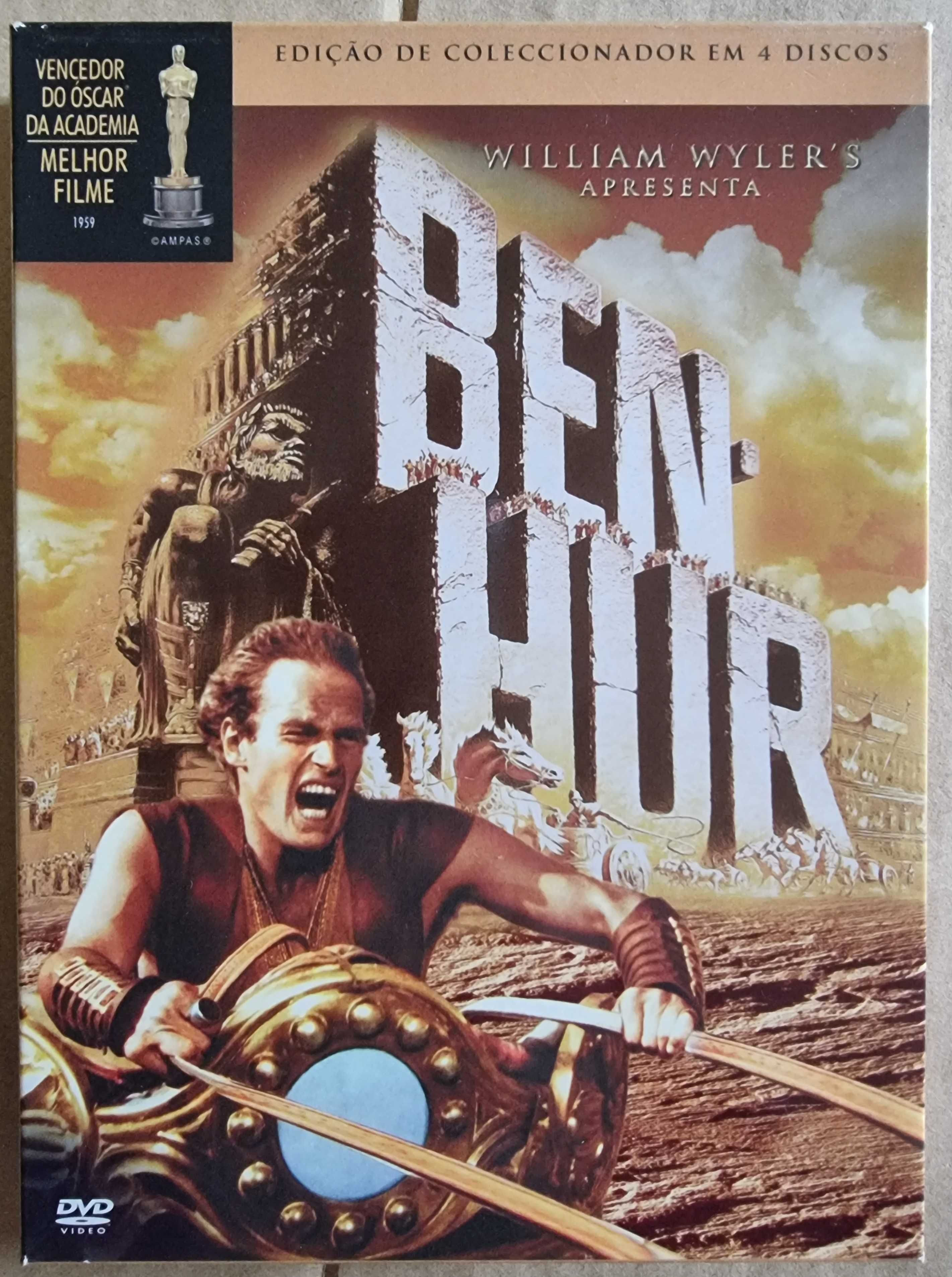 Ben-Hur - Oscar melhor filme 1959 - 4 DVDs - digipack