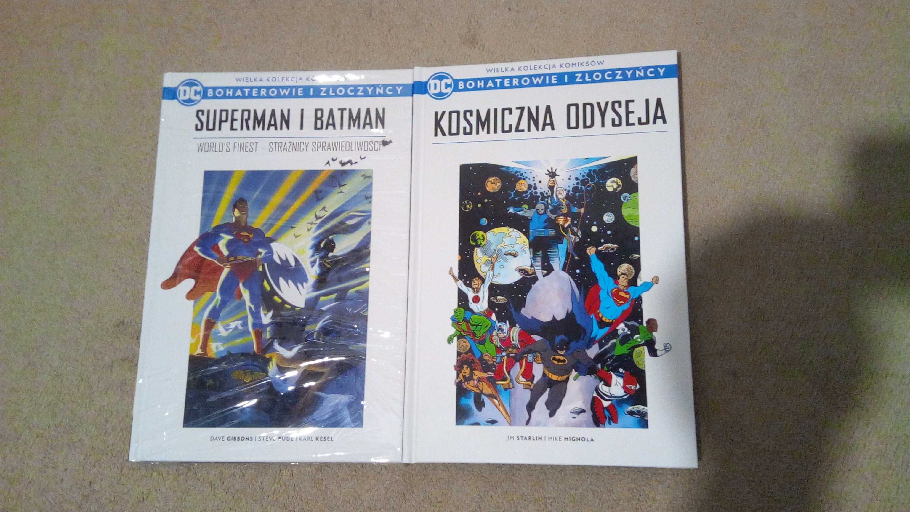 Kosmiczna odyseja i Superman i Batman - World's Finest