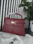 Жіноча сумка Jw Pei Elise Large Top Handle Bag - Claret (бордова)