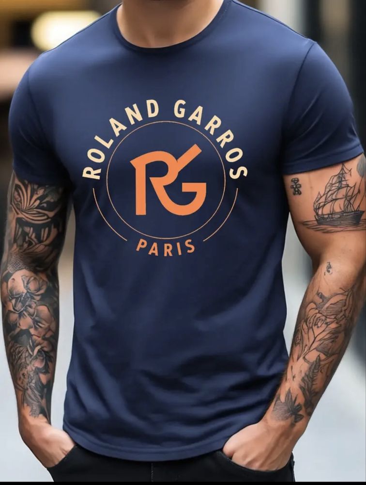 Koszulka bawełniana Roland Garros XL! Nowa!