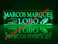 Placas Luminosas LED para camionistas