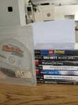 Gry na PS3, zestaw 8 battlefield3, wioeout i inne